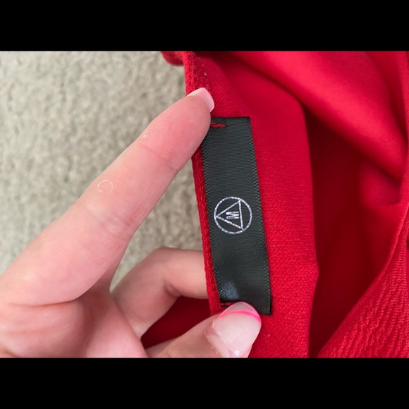 Revolve, Red Romper, Size Small - Picture 3 of 3